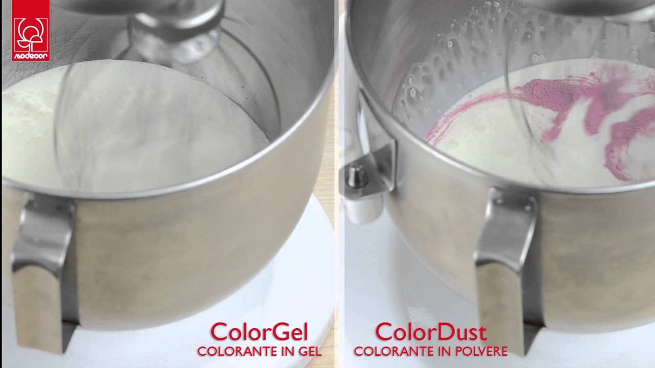Come utilizzare i coloranti alimentari Modecor