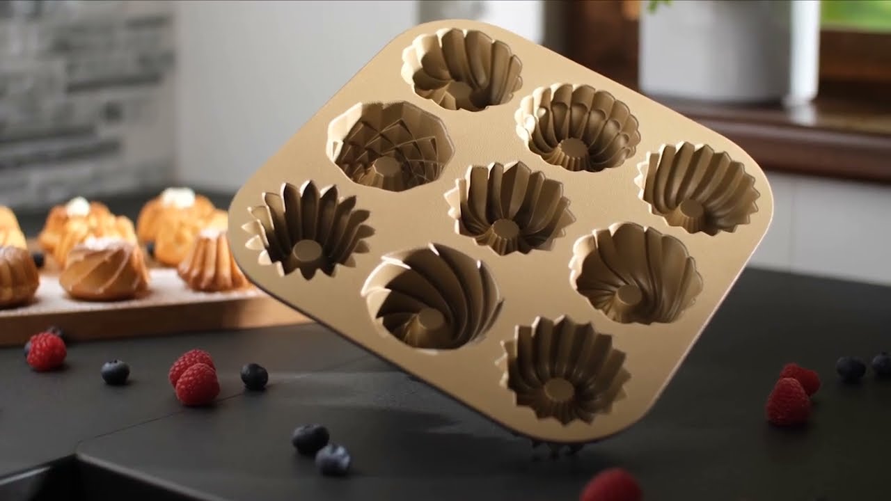 Pan for 9 mini bundt cakes DELÍCIA