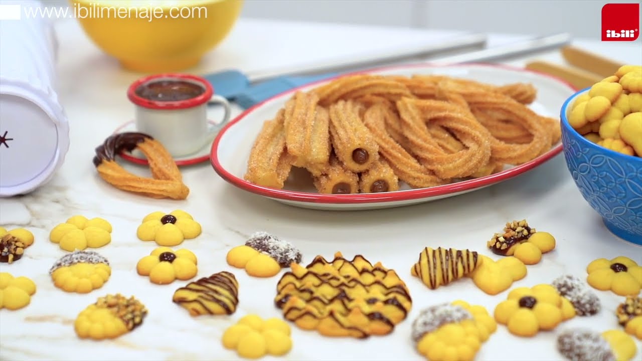 CHURRERA -  MÁQUINA PARA GALLETAS / CHURROS & COOKIE MAKER