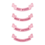 Molde de celebración 4 piezas.