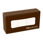 Macarrones Inodoce con ventana (14,5 x 7,5 x 3,5 cm)