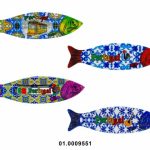 Sardina de cerámica con imán 12cm