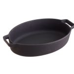 Bandeja de horno ovalada de porcelana, antiadherente, PR 29.3x17.8