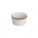 Ramequín de porcelana color canela 10 cl 8 x 4,2 cm