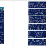 Adhesivo navideño para ventana (20 x 60 cm)