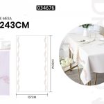 Mantel de papel 137x243cm