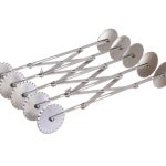 Cortador de pasta extensible de 5 cuchillas lisas/onduladas