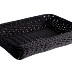Cesta de PP negra 53x32x5,9cm