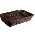 Cesta de PP oscura 46x35x8cm