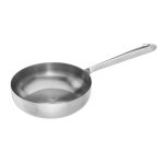 Mini sartén de acero inoxidable 12,5 x 3 cm