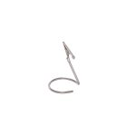 Soporte de precio de acero inoxidable de 9 cm