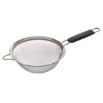 Colador de malla con mango de plástico, 11,5 cm