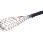 Palo batidor de nailon, 16 varillas de acero inoxidable, 35 cm