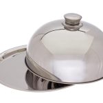 Plato de campana de acero inoxidable de 30 cm