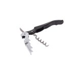 Sacacorchos de dos niveles con cuchillo de acero inoxidable 12x2.5c