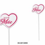 Adorno de MDF Feliz Día de la Madre 7x14cm