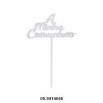 Topper MDF Mi Comunión 22cm