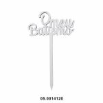 Adorno de MDF Mi Bautismo 16x10cm