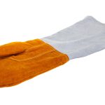 Guante de horno de cuero para mano derecha