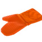 Guante de horno de silicona/algodón 34x19cm