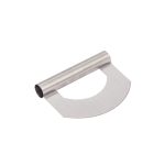 Raspador Semicircular de Acero Inoxidable 15x12cm
