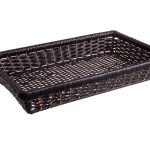 Cesta GN 1/1 PP Negra 53x32,2x8,5cm