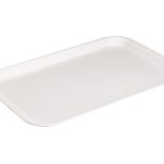 Bandeja de melamina color marfil 39x27x2cm