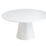 Plato para tarta con soporte de melamina blanco 30 x 16 cm