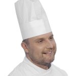 Juego de gorros de cocinero de 280 x 230 mm, 10 unidades