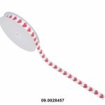 Cinta Nastro con Corazones 16mm X 25 Metros
