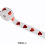 Cinta Decorativa con Corazones 38mm X 10 Metros