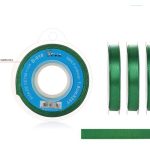 Cinta de raso verde pino de 25 m