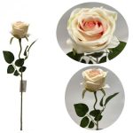 Tallo de rosa rosa 49cm