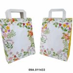 Bolsa de papel de verano con asa 29x22cm