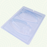 Molde de chocolate con zanahoria 3D de 150 g (3 piezas)