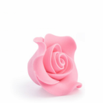 Rosas de azúcar rosadas D3,3cm caja 36