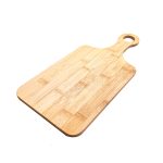 Tabla de cortar de bambú con mango 35 x 16 x 0,8 cm