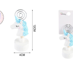 Recuerdo de Unicornio Tono Azul 12cm