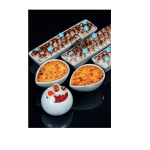 Taza redonda de cerámica D8xH5