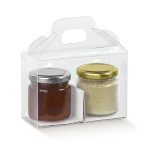 Caja de acetato transparente 90x90x100mm