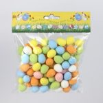 Huevos de poliestireno de colores de 1,5 cm (100 unidades)