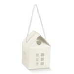 Caja de cartón Metelasse blanca 100x100x90mm