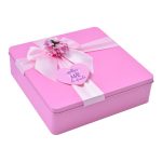 Lata decorada para el Día de la Madre 20x20x5cm