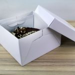 Caja para tarjetas para micropymes 203 x 203 x 152 mm