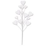 Corazones de pastilla blanca +-20cm