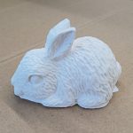Conejo de resina 5x6cm