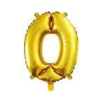 Globo Dorado Nº0 41cm