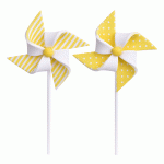 Molinillo de azúcar de colores, paquete de 2, 8/5 cm