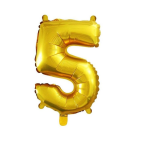 Globo Dorado Nº5 46cm