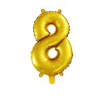 Globo Dorado Nº8 40cm